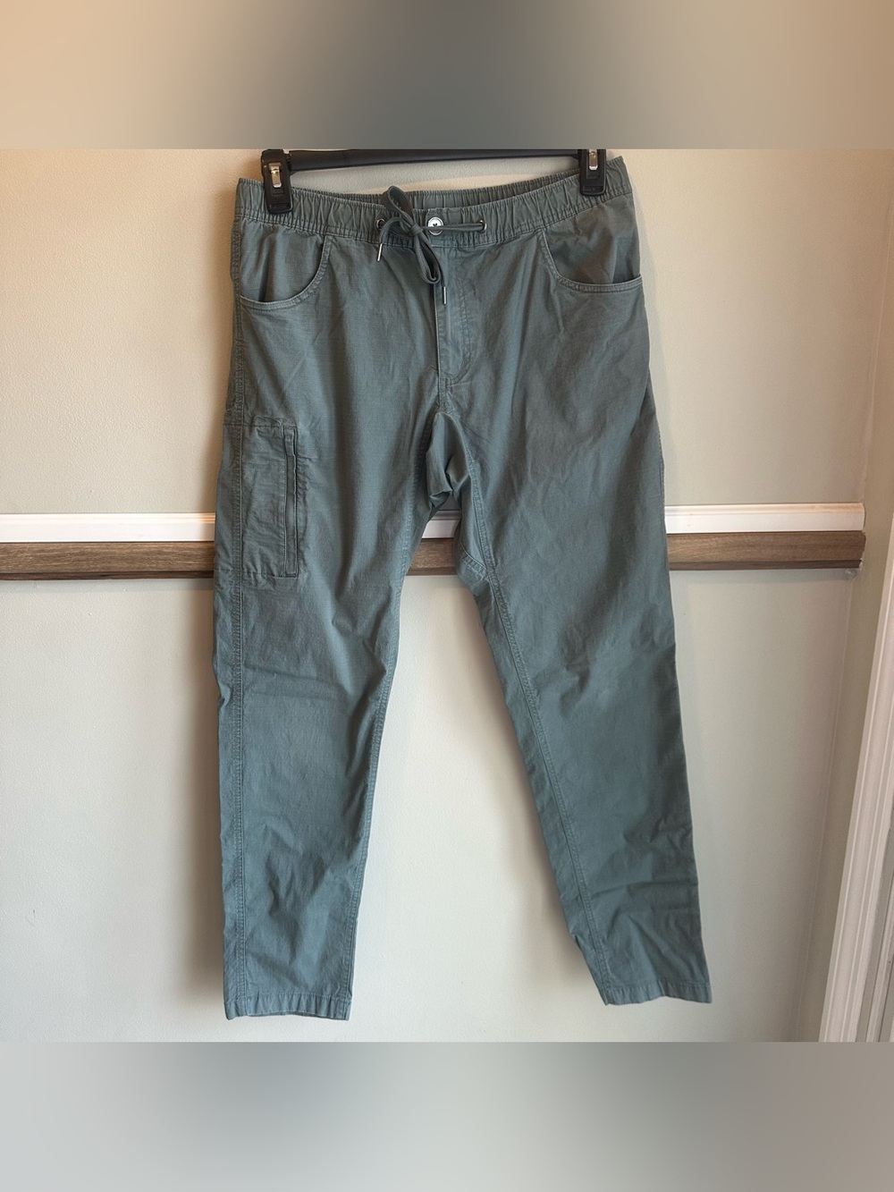 BYLT Ripstop Jogger Pants Gray Green